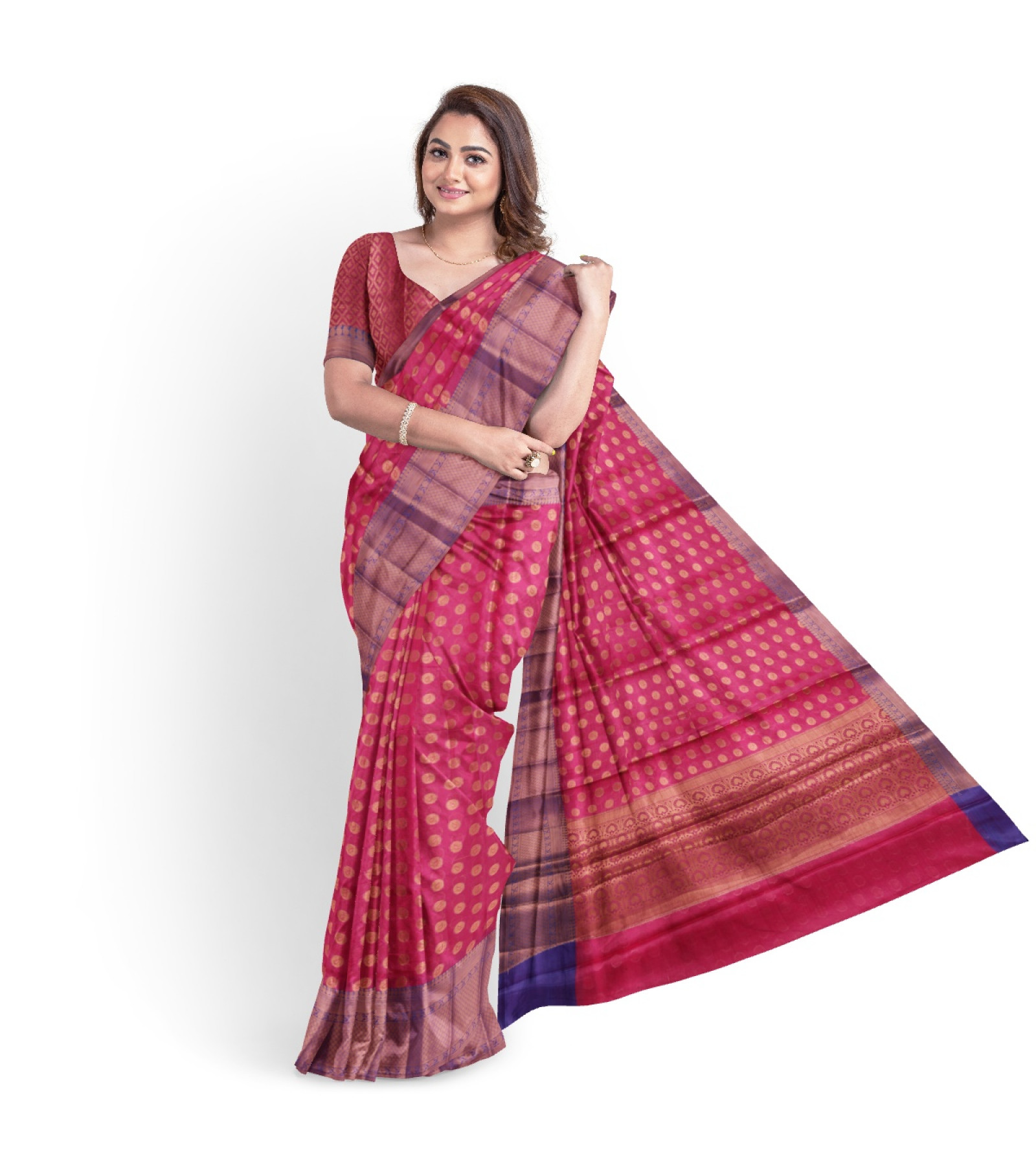 Exclsuive Silk Banarasi Saree by Abaranji 